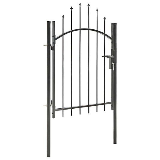 Tuinpoort Woerden staal 1x1,25 m zwart is nu te koop bij PeponiXL, paradijselijk wonen!