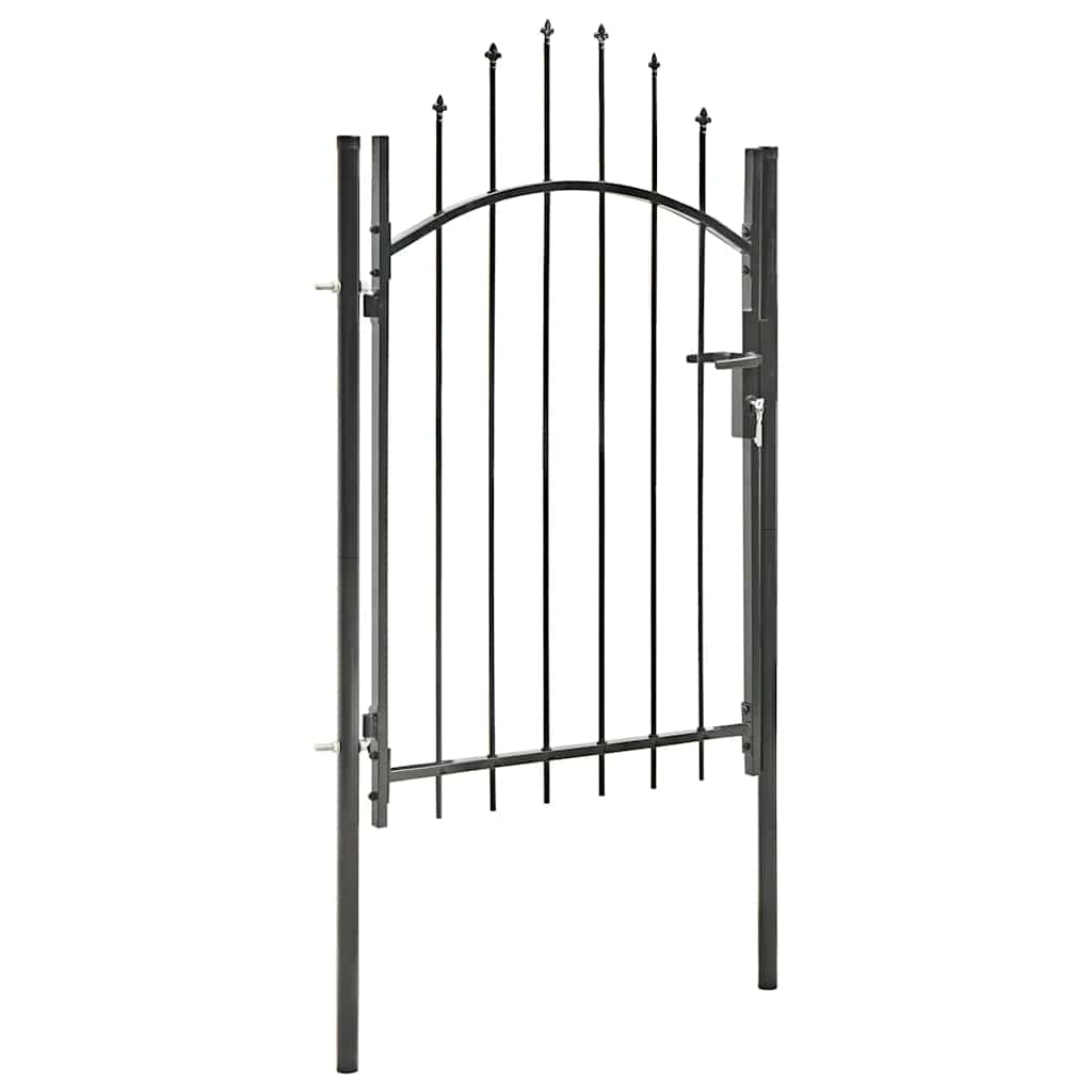 Tuinpoort Woerden staal 1x1,5 m zwart is nu te koop bij PeponiXL, paradijselijk wonen!