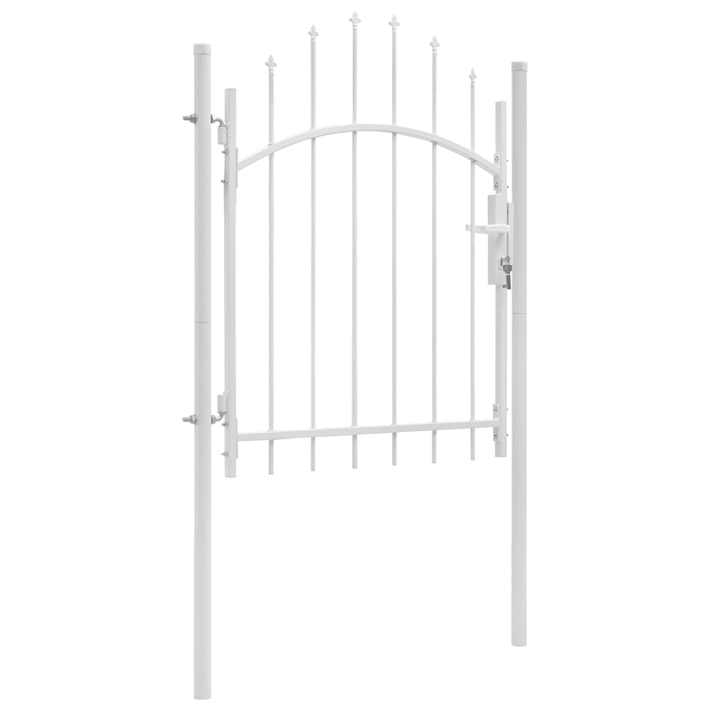 Tuinpoort Woerden staal 1x1,25 m wit is nu te koop bij PeponiXL, paradijselijk wonen!