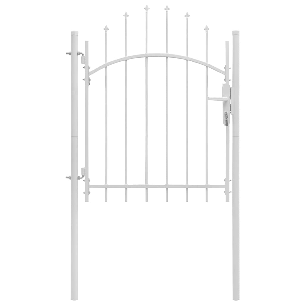 Tuinpoort Woerden staal 1x1,25 m wit is nu te koop bij PeponiXL, paradijselijk wonen!