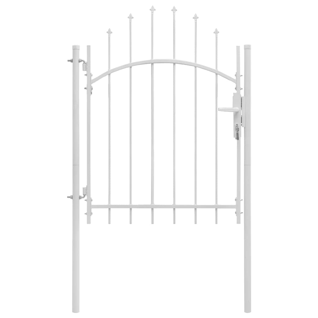 Tuinpoort Woerden staal 1x1,5m wit is nu te koop bij PeponiXL, paradijselijk wonen!