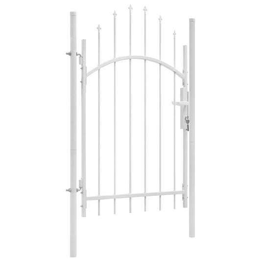 Tuinpoort Woerden staal 1x2,25 m wit is nu te koop bij PeponiXL, paradijselijk wonen!