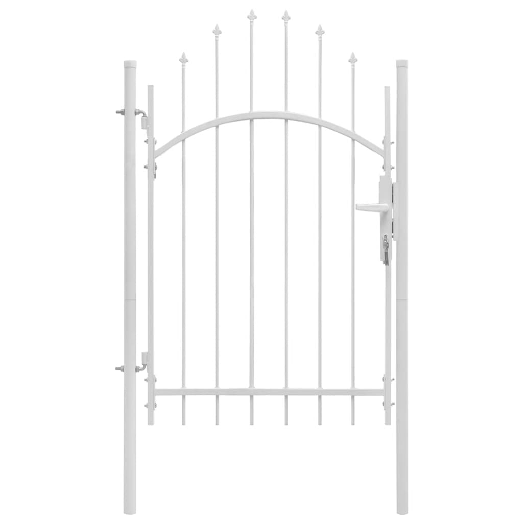 Tuinpoort Woerden staal 1x2,25 m wit is nu te koop bij PeponiXL, paradijselijk wonen!