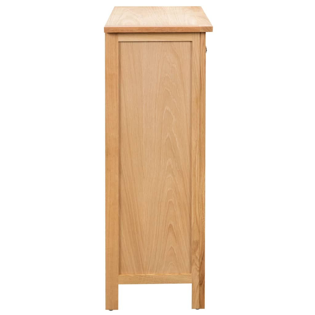 Wijnkast 72x32x90 cm massief eikenhout is nu te koop bij PeponiXL, paradijselijk wonen!