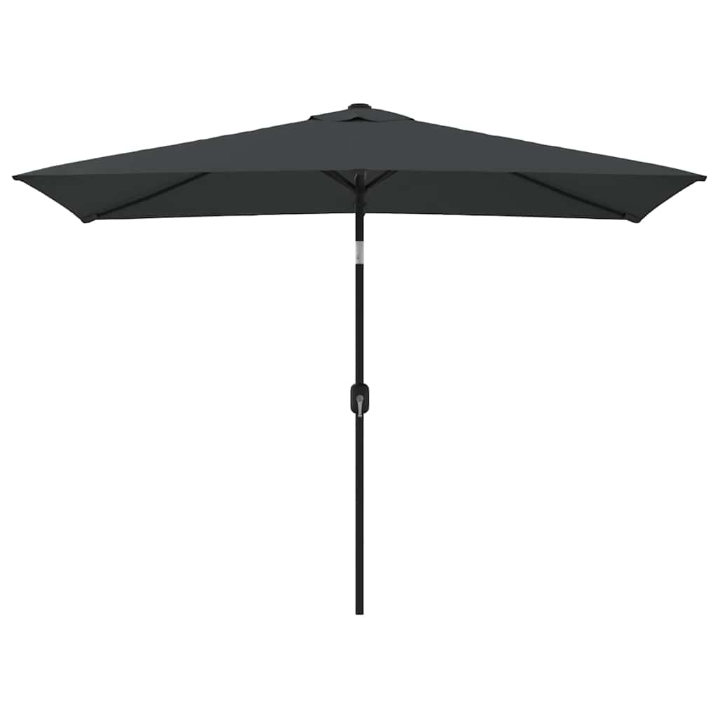 Parasol met metalen paal 300x200 cm antraciet is nu te koop bij PeponiXL, paradijselijk wonen!