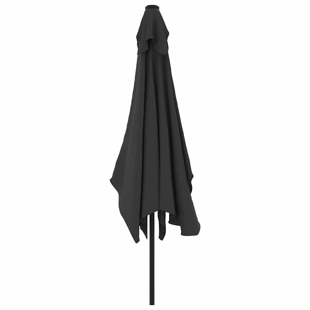 Parasol met metalen paal 300x200 cm antraciet is nu te koop bij PeponiXL, paradijselijk wonen!