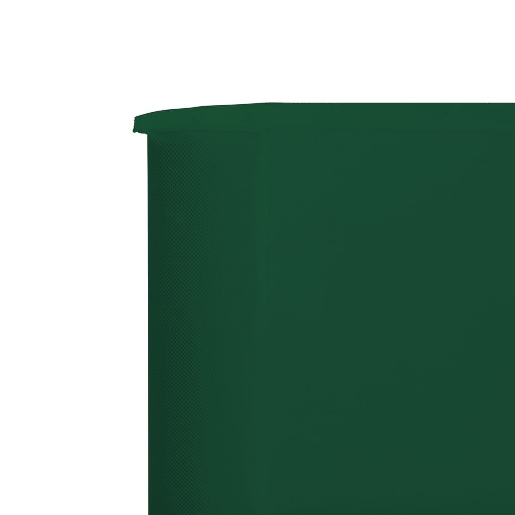 Windscherm 3-panelen 400x120 cm stof groen is nu te koop bij PeponiXL, paradijselijk wonen!