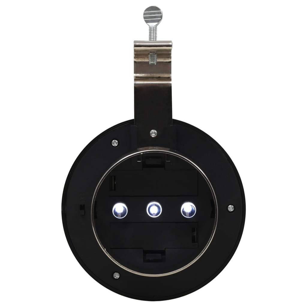 LED-solarlampen rond 12 cm wit 6 st is nu te koop bij PeponiXL, paradijselijk wonen!