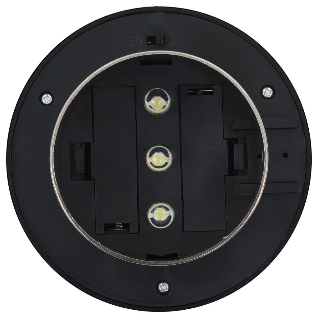 LED-solarlampen rond 12 cm wit 6 st is nu te koop bij PeponiXL, paradijselijk wonen!