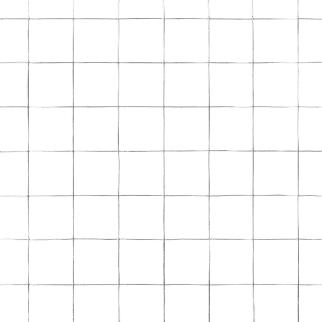 Kippengaas 25x0,5 m gegalvaniseerd staal zilverkleurig is nu te koop bij PeponiXL, paradijselijk wonen!