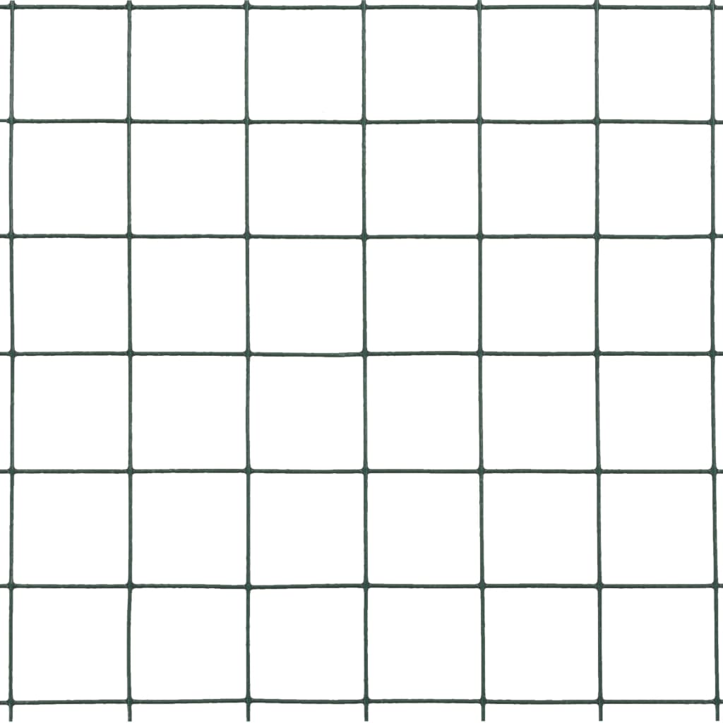 Kippengaas 25x1,5 m staal met PVC coating groen is nu te koop bij PeponiXL, paradijselijk wonen!