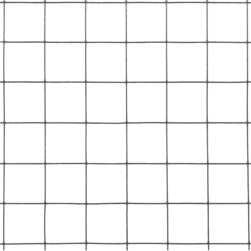 Kippengaas 10x0,5 m staal met PVC coating grijs is nu te koop bij PeponiXL, paradijselijk wonen!