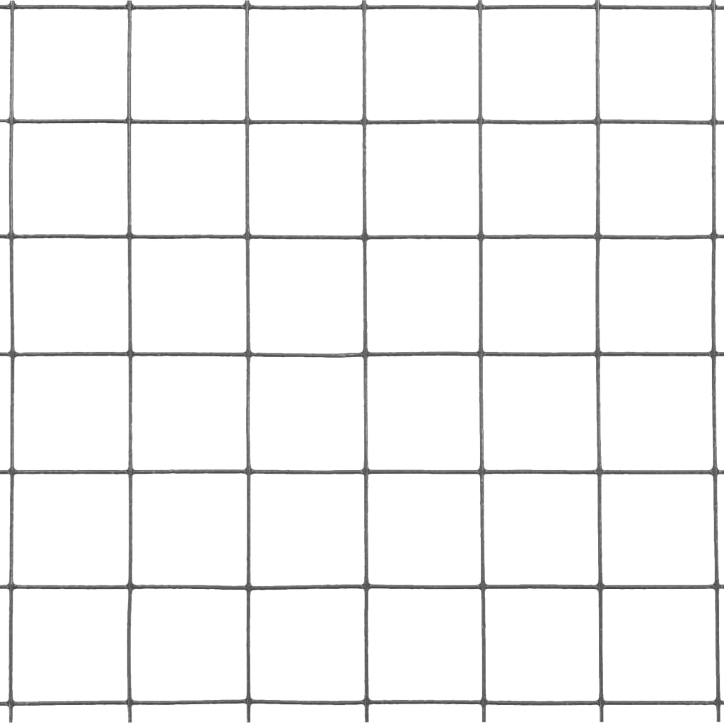 Kippengaas 25x0,5 m staal met PVC coating grijs is nu te koop bij PeponiXL, paradijselijk wonen!