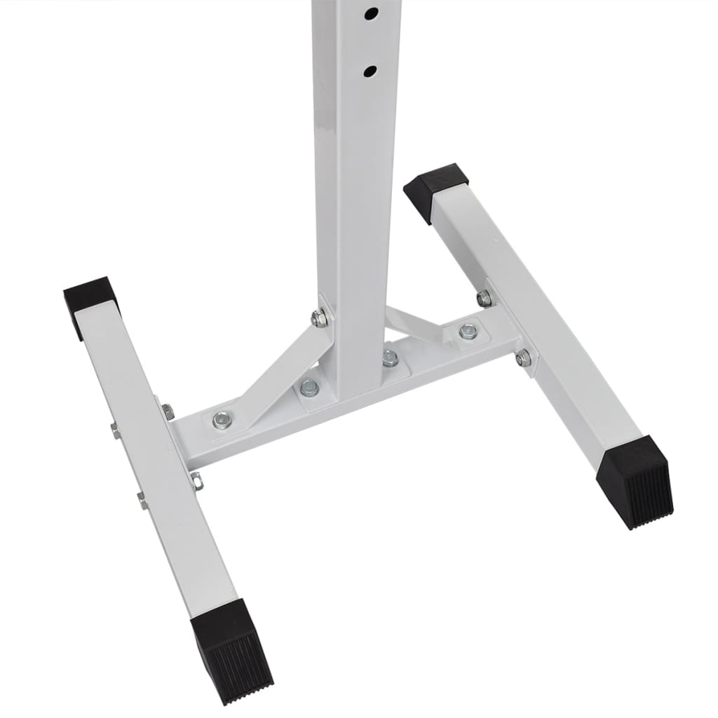 Halter-/squatrek met halterset 30,5 kg is nu te koop bij PeponiXL, paradijselijk wonen!