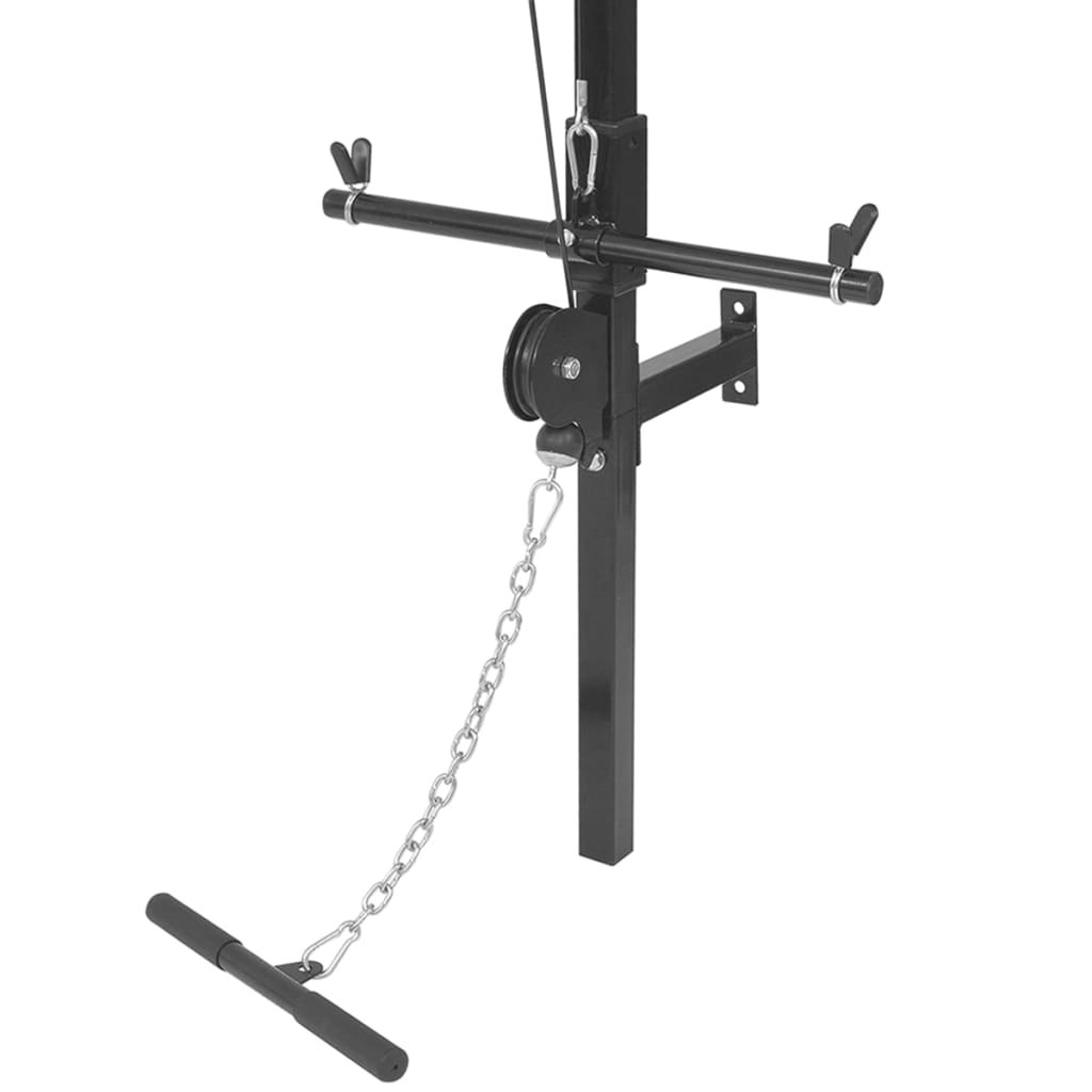 Krachttoren voor aan de wand met gewichtsschijven 40 kg is nu te koop bij PeponiXL, paradijselijk wonen!