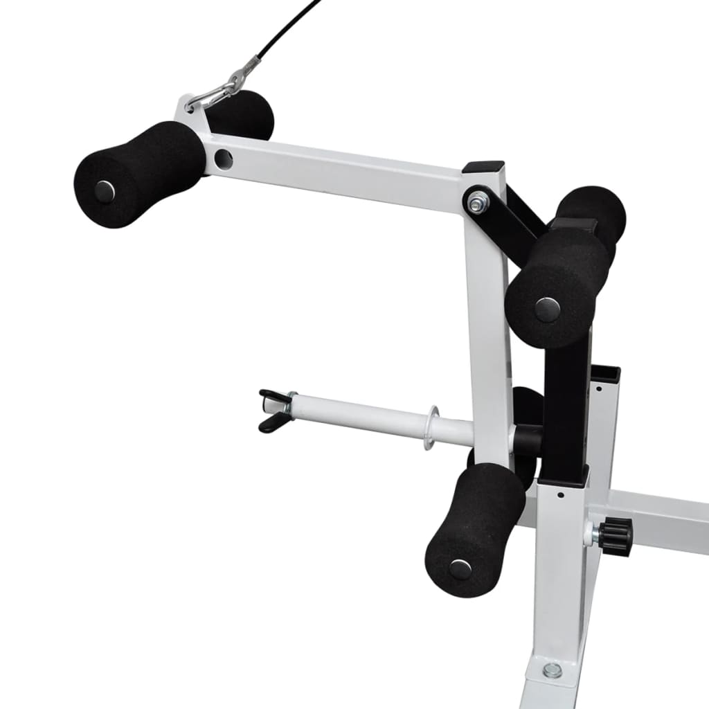 Gewichtenbank met gewichtenrek en halterset 90 kg is nu te koop bij PeponiXL, paradijselijk wonen!