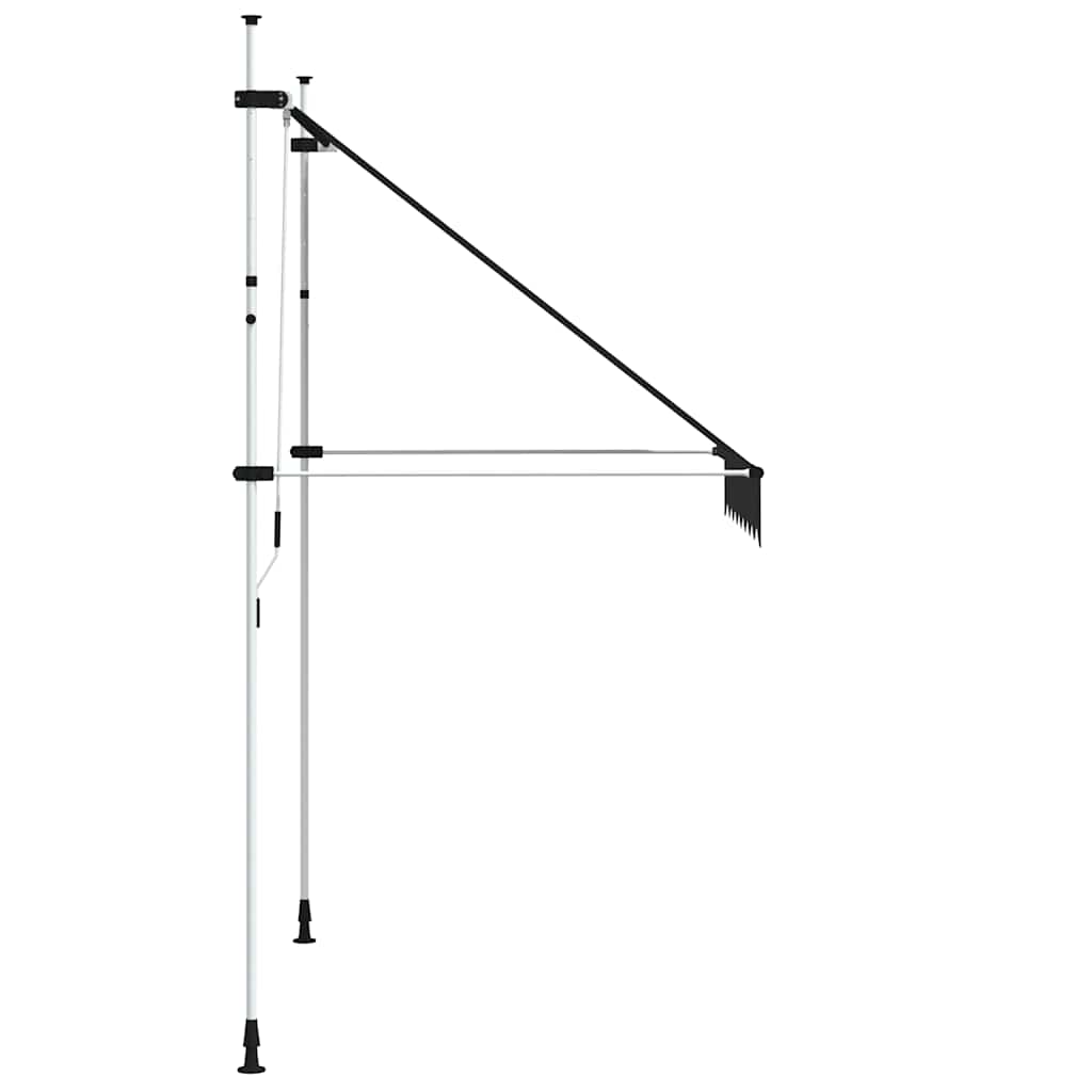 Luifel handmatig uittrekbaar 200 cm antraciet is nu te koop bij PeponiXL, paradijselijk wonen!