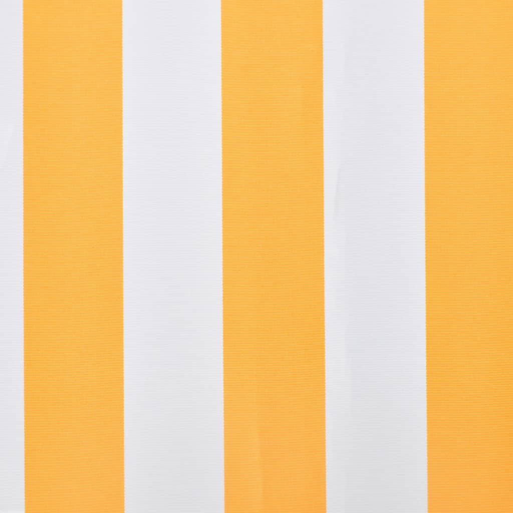 Luifeldoek 5x3 m canvas oranje en wit is nu te koop bij PeponiXL, paradijselijk wonen!