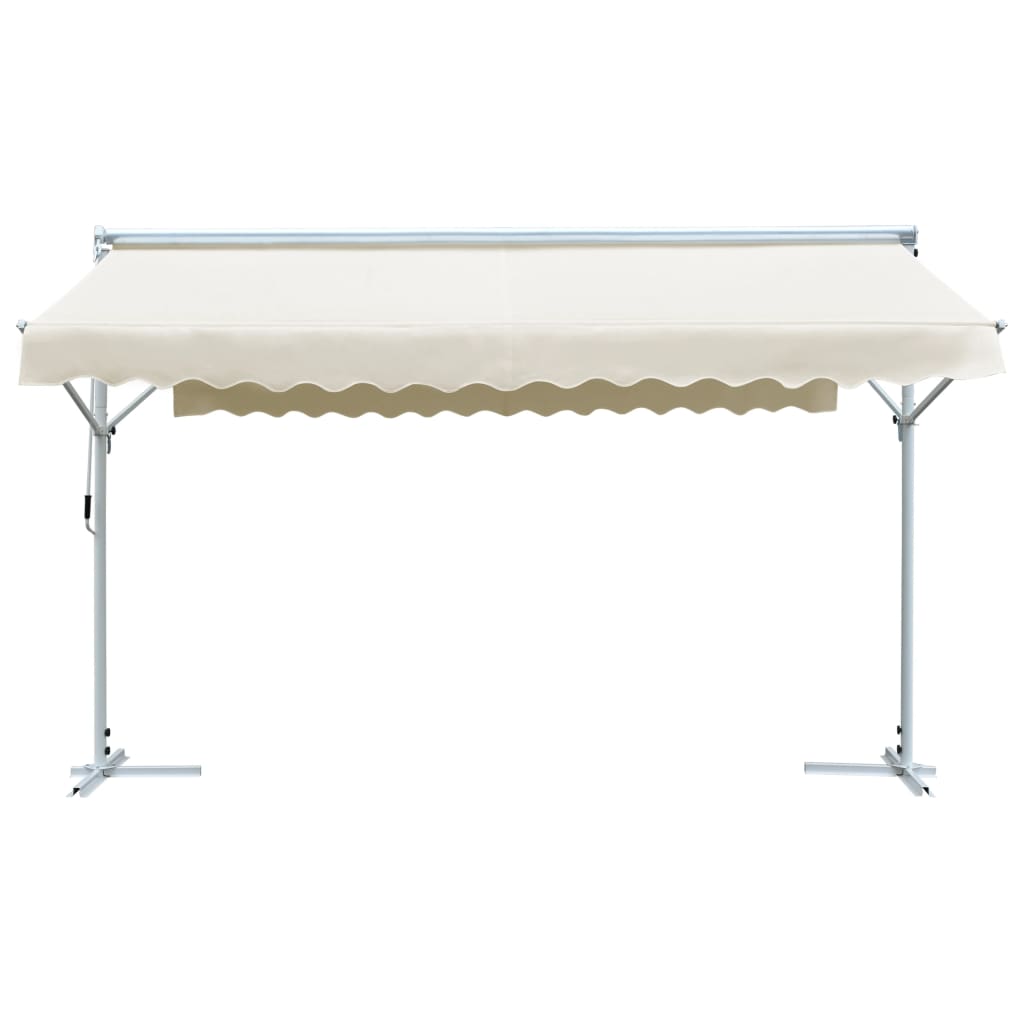 Luifel vrijstaand 4x3 m crème is nu te koop bij PeponiXL, paradijselijk wonen!