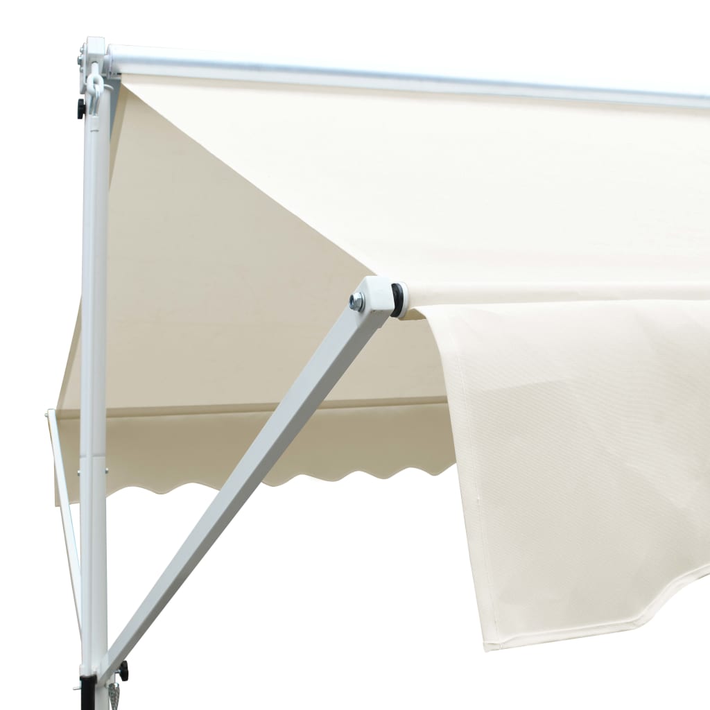 Luifel vrijstaand 4x3 m crème is nu te koop bij PeponiXL, paradijselijk wonen!