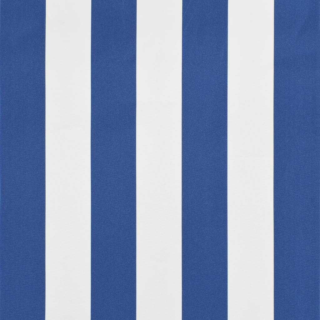 Luifel uittrekbaar 300x150 cm blauw en wit is nu te koop bij PeponiXL, paradijselijk wonen!
