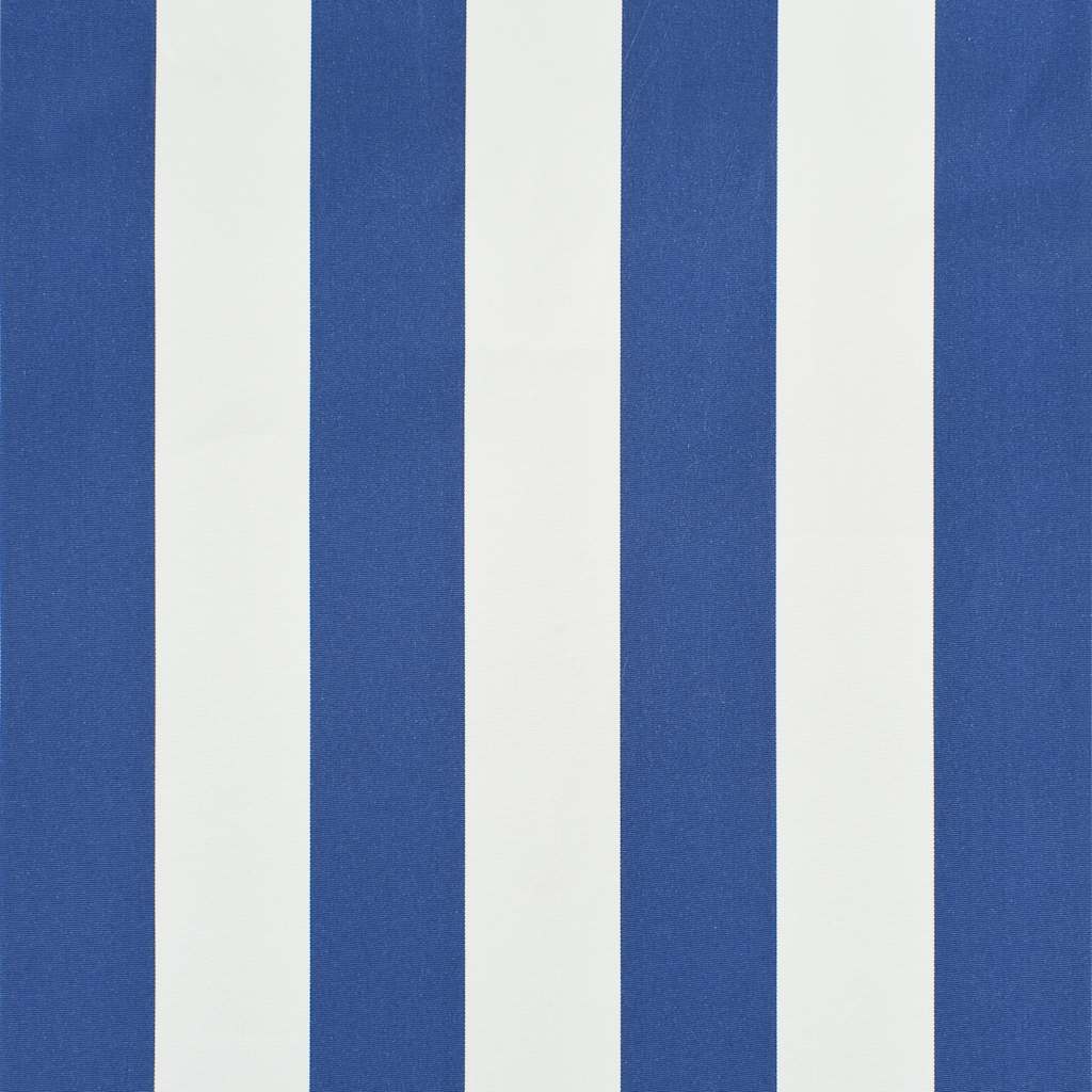 Luifel uittrekbaar 350x150 cm blauw en wit is nu te koop bij PeponiXL, paradijselijk wonen!