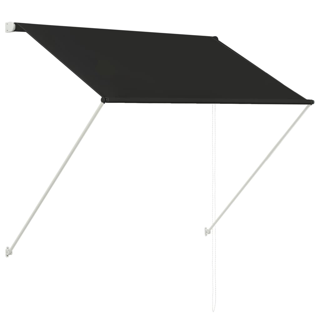Luifel uittrekbaar 150x150 cm antraciet is nu te koop bij PeponiXL, paradijselijk wonen!