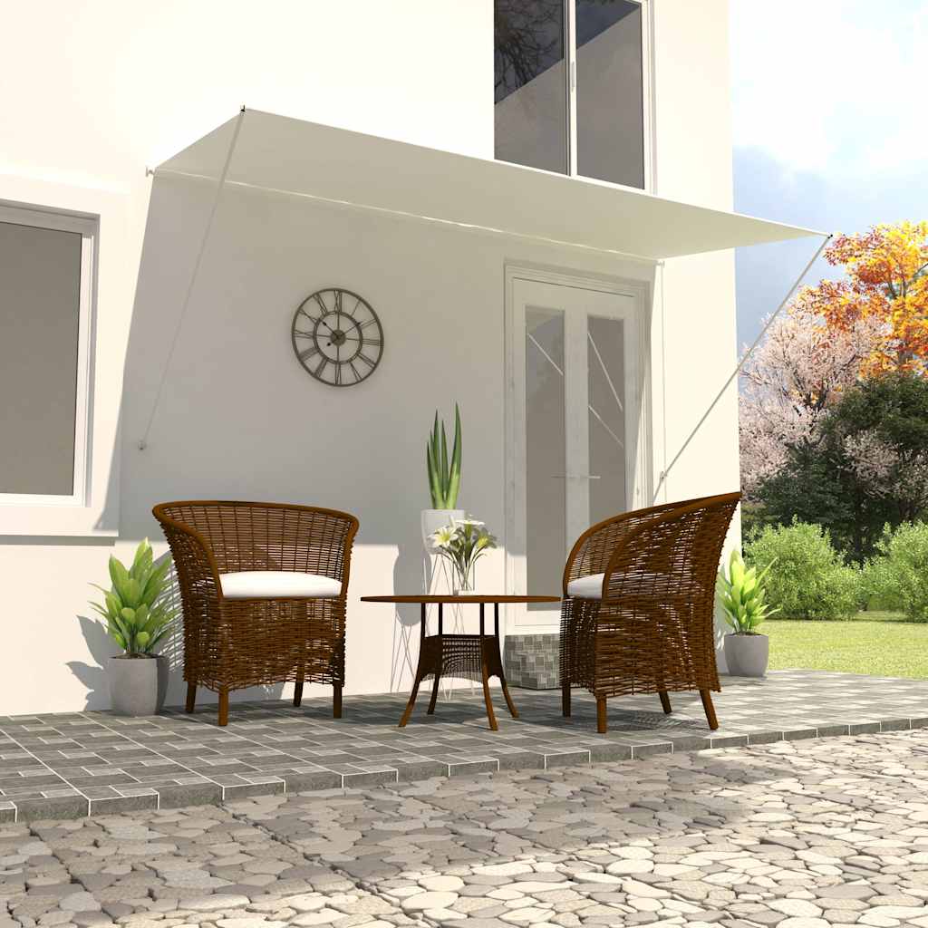 Luifel uittrekbaar 300x150 cm crème is nu te koop bij PeponiXL, paradijselijk wonen!