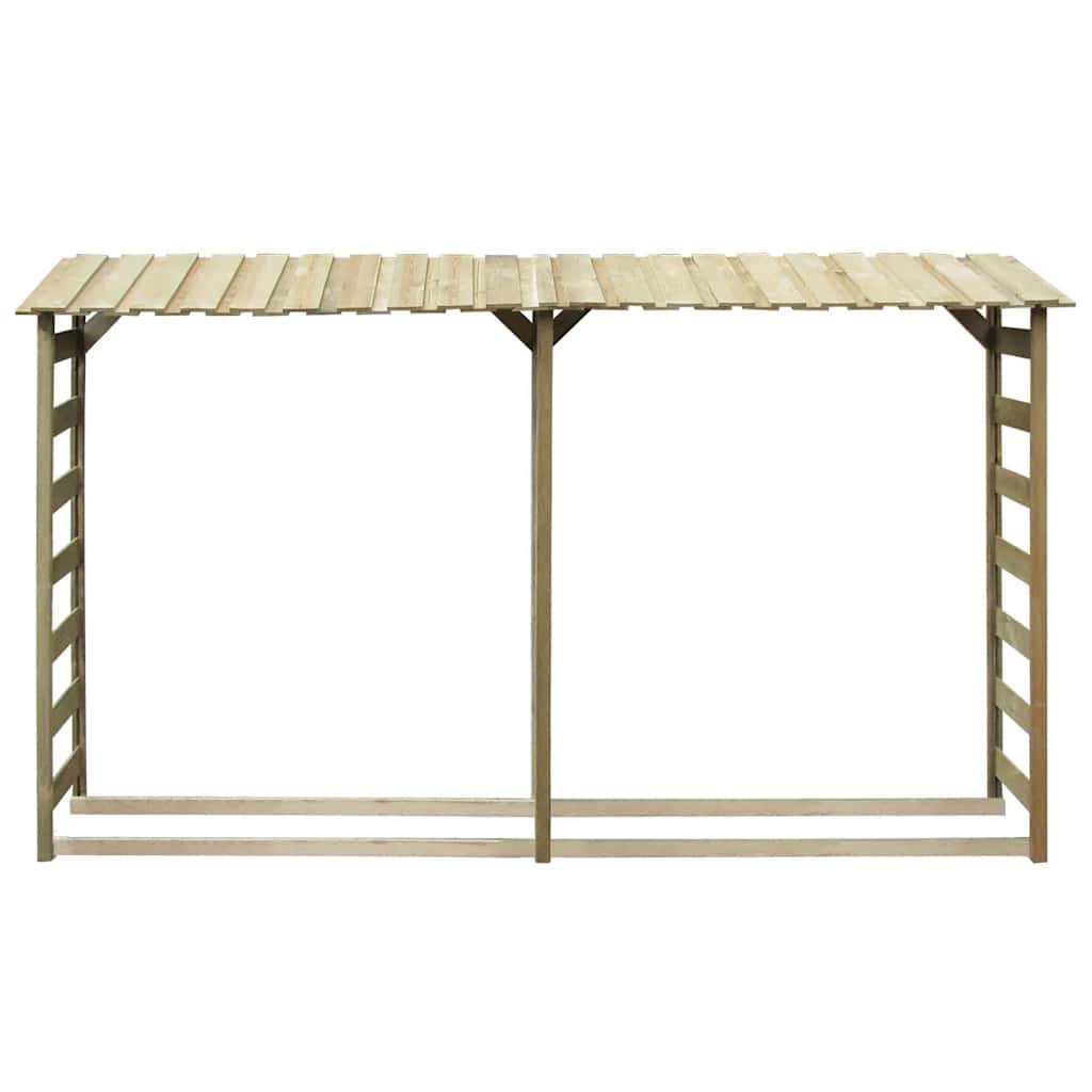 Haardhoutopslag 300x44x176 cm geïmpregneerd grenenhout is nu te koop bij PeponiXL, paradijselijk wonen!