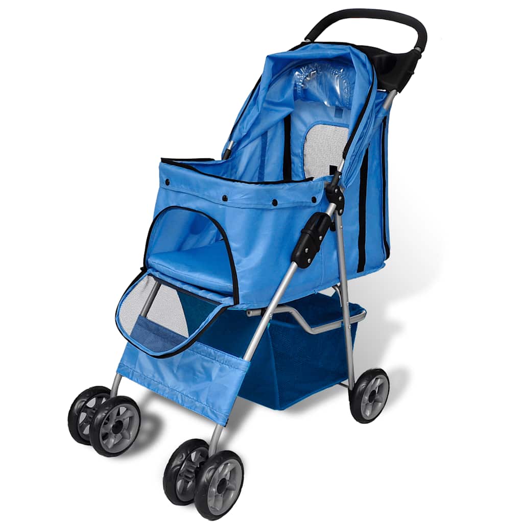 Wandelwagen voor honden 15 kg blauw is nu te koop bij PeponiXL, paradijselijk wonen!