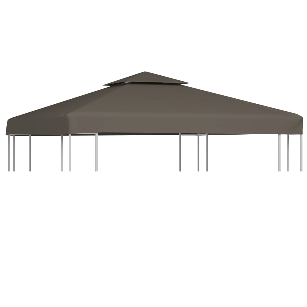 Prieeldak 2-laags 310 g/m² 3x3m taupe is nu te koop bij PeponiXL, paradijselijk wonen!