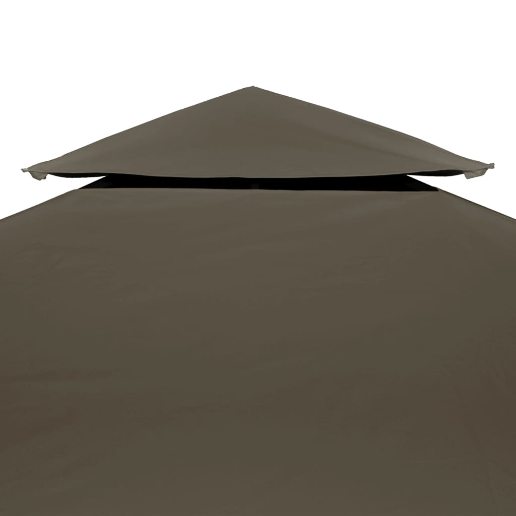 Prieeldak 2-laags 310 g/m² 3x3m taupe is nu te koop bij PeponiXL, paradijselijk wonen!