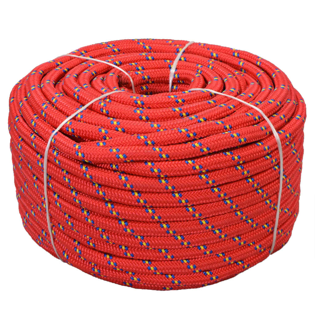 Boot touw 18 mm 50 m polypropyleen rood is nu te koop bij PeponiXL, paradijselijk wonen!