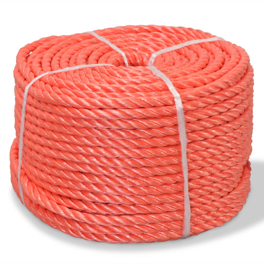 Touw gedraaid 14 mm 100 m polypropyleen oranje is nu te koop bij PeponiXL, paradijselijk wonen!