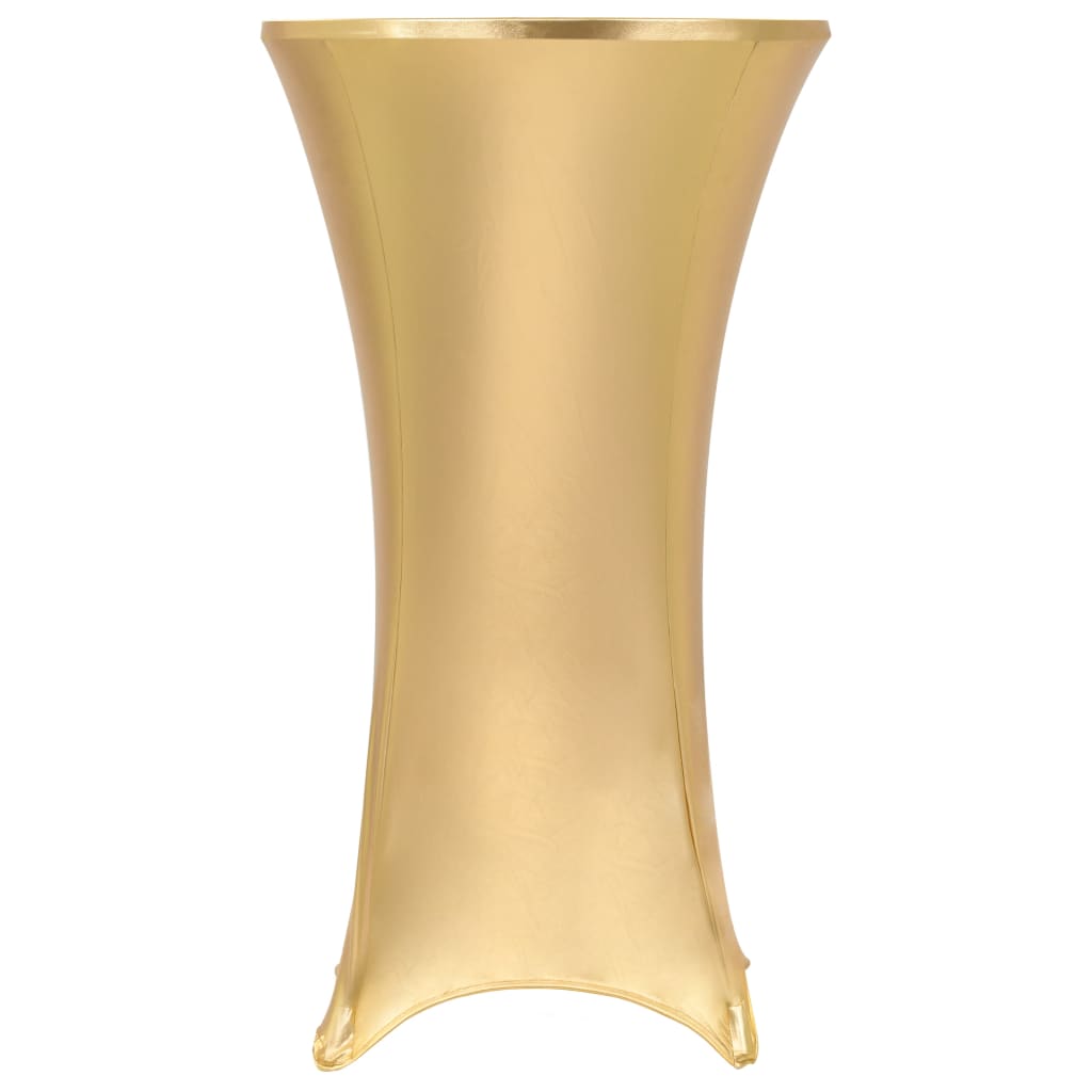 2 st Tafelhoezen stretch 70 cm goud is nu te koop bij PeponiXL, paradijselijk wonen!