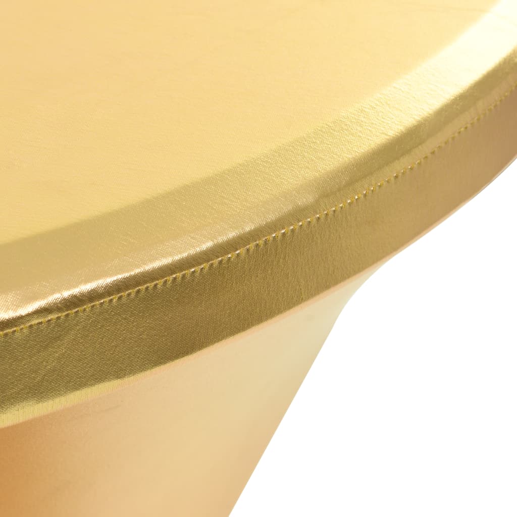 2 st Tafelhoezen stretch 70 cm goud is nu te koop bij PeponiXL, paradijselijk wonen!