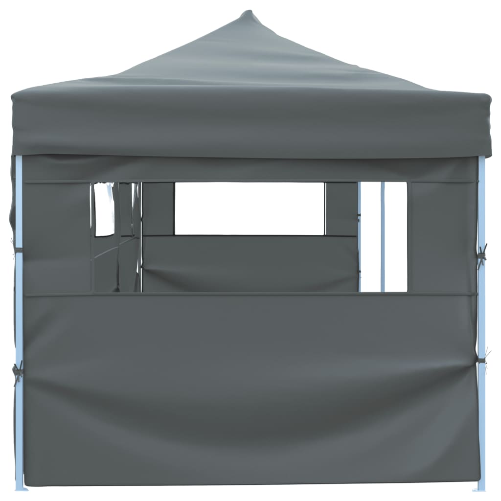 Vouwtent pop-up met 5 zijwanden 870x291x315 cm antraciet is nu te koop bij PeponiXL, paradijselijk wonen!