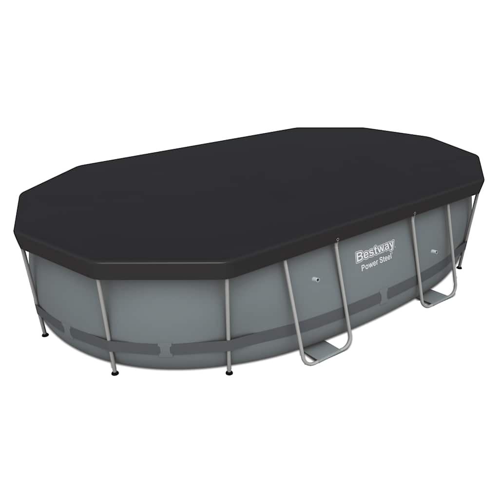 Zwembadset Power Steel ovaal 488x305x107 cm