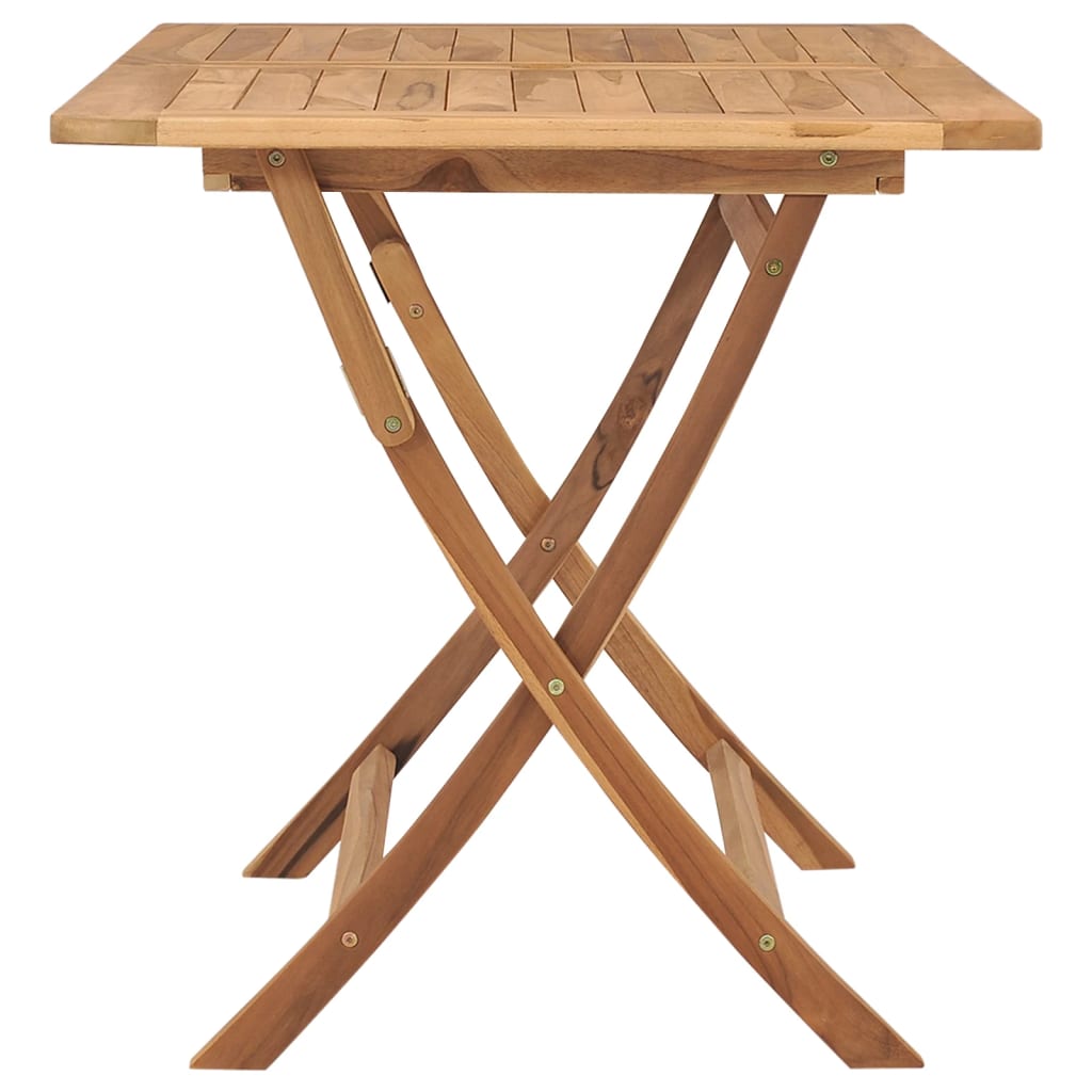 Tuintafel inklapbaar 120x70x75 cm massief teakhout is nu te koop bij PeponiXL, paradijselijk wonen!