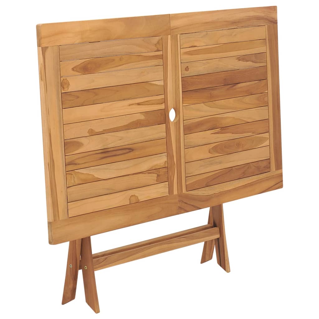 Tuintafel inklapbaar 120x70x75 cm massief teakhout is nu te koop bij PeponiXL, paradijselijk wonen!