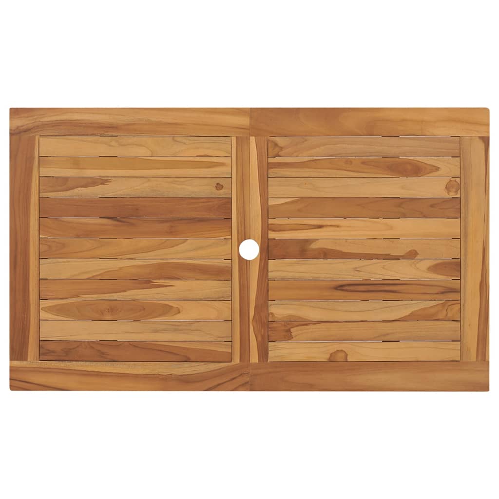 Tuintafel inklapbaar 120x70x75 cm massief teakhout is nu te koop bij PeponiXL, paradijselijk wonen!
