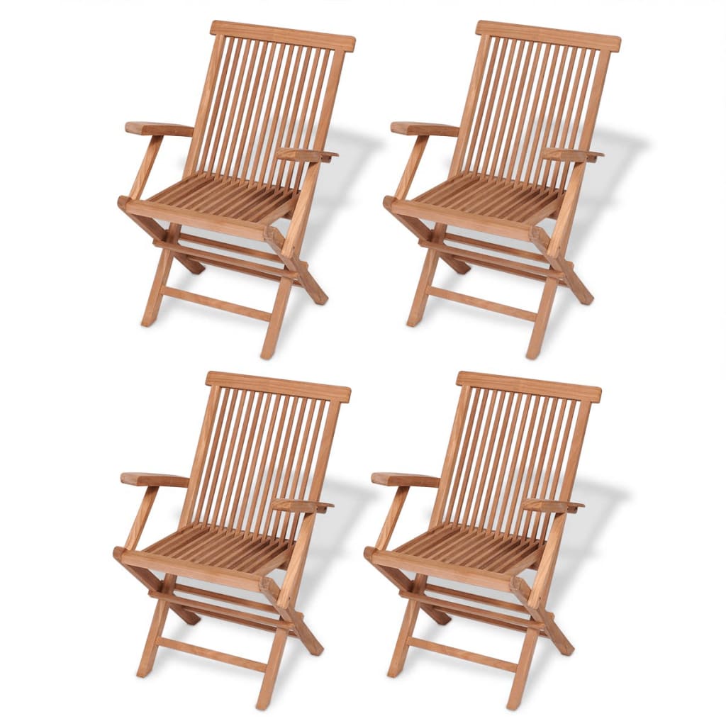 5-delige Tuinset massief teakhout is nu te koop bij PeponiXL, paradijselijk wonen!