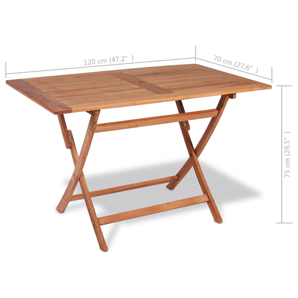 5-delige Tuinset massief teakhout is nu te koop bij PeponiXL, paradijselijk wonen!