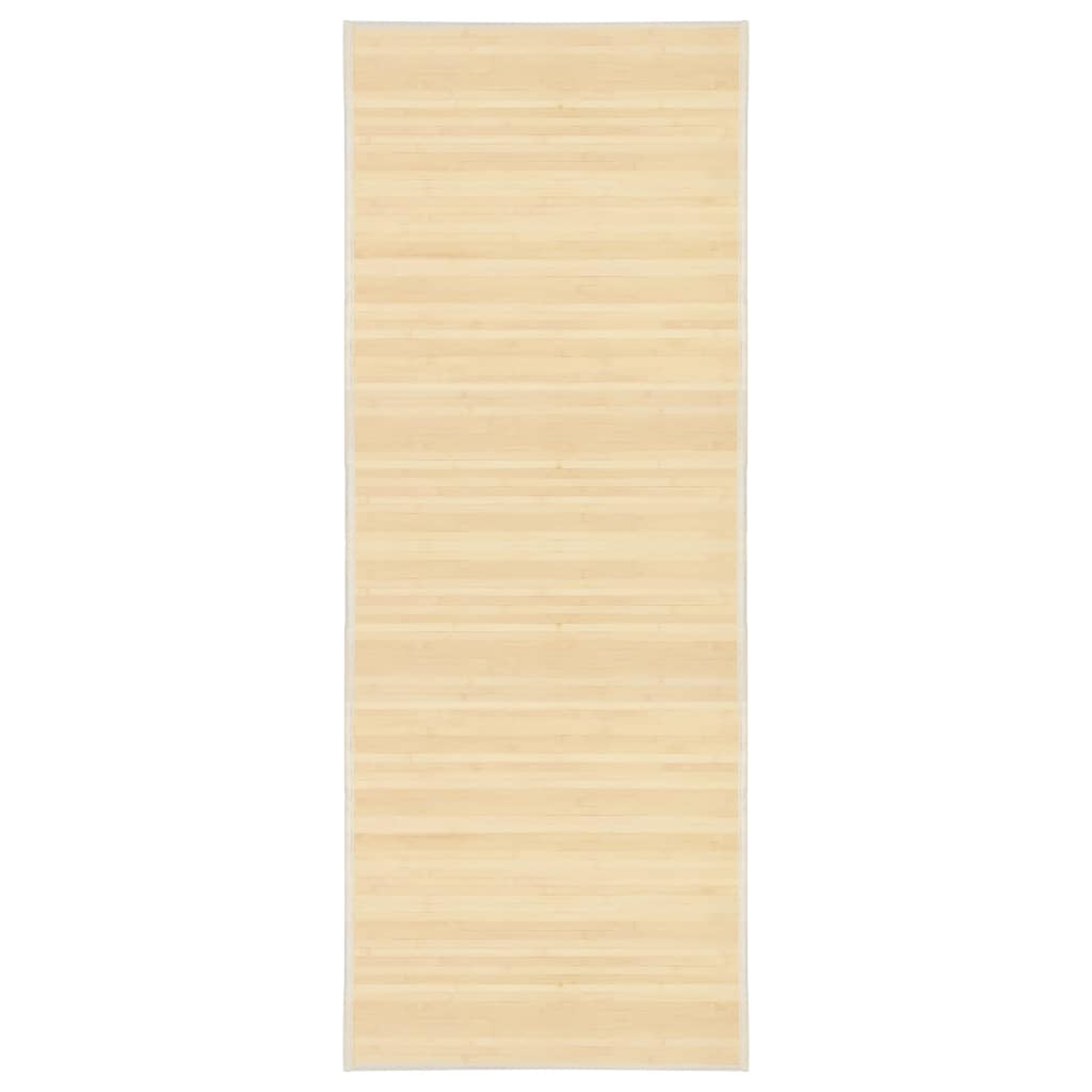 Tapijt 80x200 cm bamboe natuurlijk is nu te koop bij PeponiXL, paradijselijk wonen!