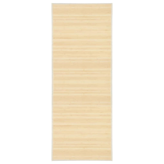 Tapijt 80x200 cm bamboe natuurlijk is nu te koop bij PeponiXL, paradijselijk wonen!