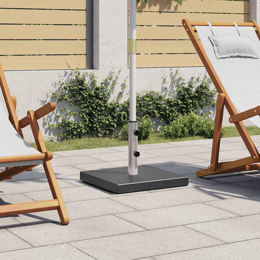 Parasolvoet vierkant 28,5 kg graniet zwart is nu te koop bij PeponiXL, paradijselijk wonen!