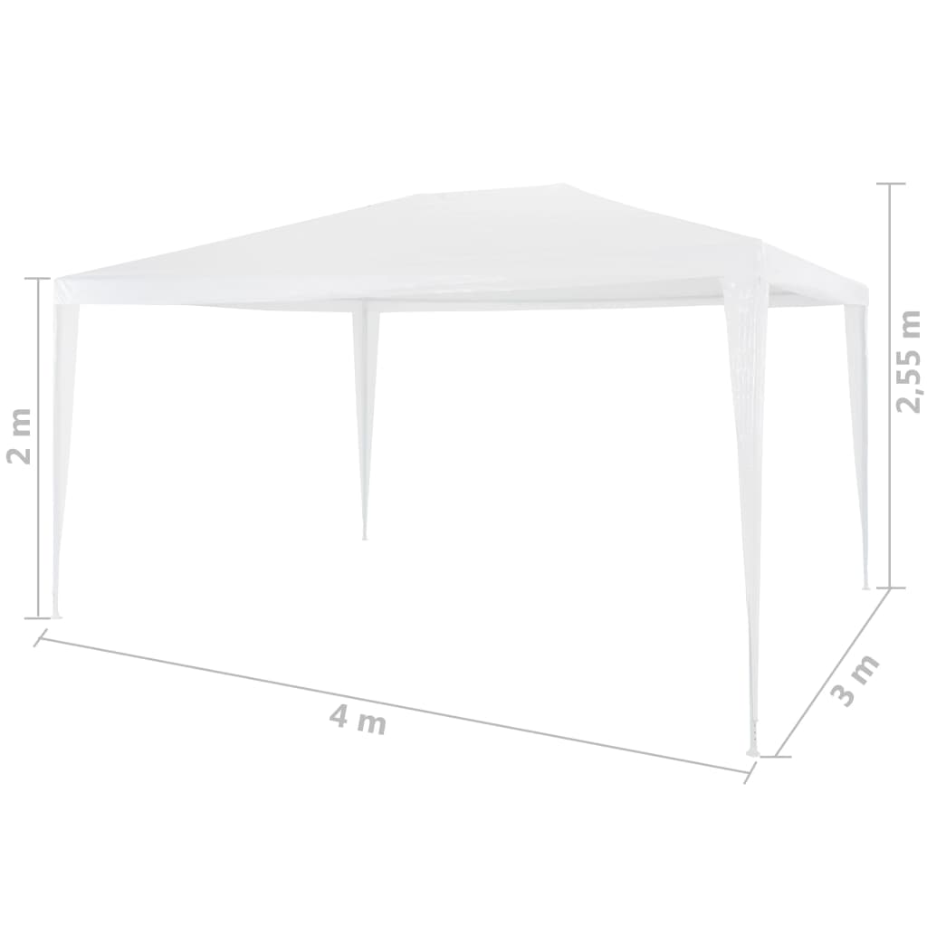 Partytent 3x4 wit is nu te koop bij PeponiXL, paradijselijk wonen!