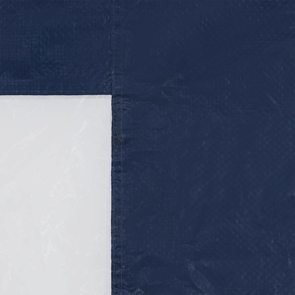 Tentwanden met raam PE blauw 2 st is nu te koop bij PeponiXL, paradijselijk wonen!