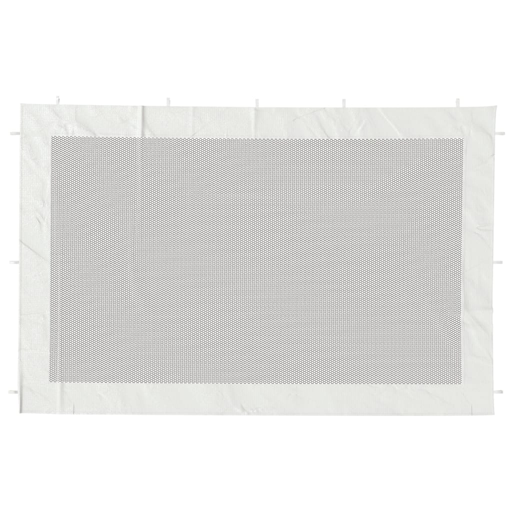 Tentwanden 2 st gaas wit en zwart is nu te koop bij PeponiXL, paradijselijk wonen!