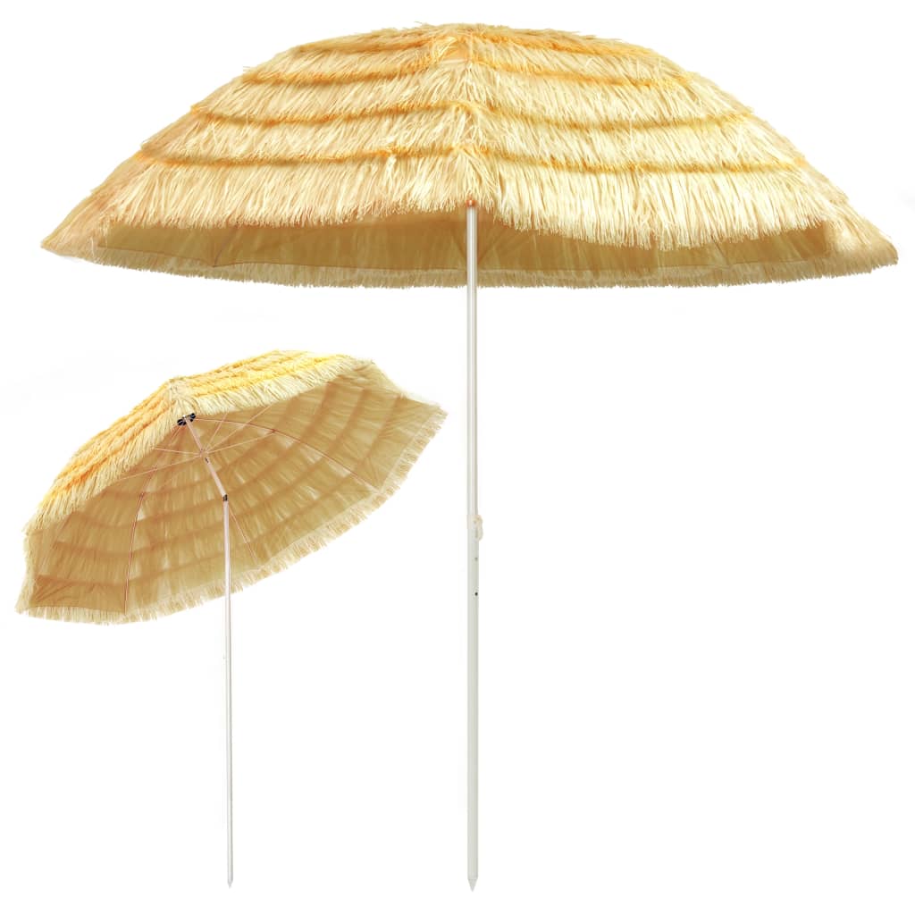 Strandparasol Hawaï stijl 300 cm naturel is nu te koop bij PeponiXL, paradijselijk wonen!
